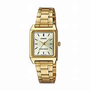 Image result for Casio Gold Analog Watch