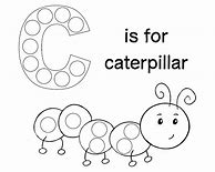 Image result for Letter C Caterpillar Coloring Pages