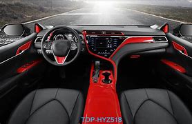 Image result for Toyota Camry 2019 White Red Interior