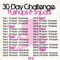 Image result for Push-Up Squat Challenge