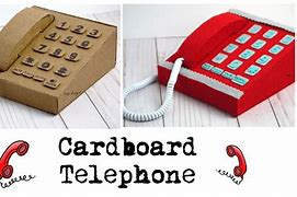 Image result for Rotary Phone Cardboard
