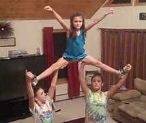 Image result for Cheer Stunts for 3 People