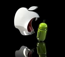 Image result for Android Eating an Apple by the Windows Only