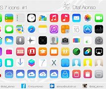 Image result for iPhone 7 Icons