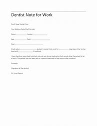 Image result for Fake Dentist Note