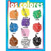 Image result for Los Colores En Espanol Bulletin
