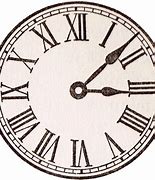 Image result for Clock Face Transparent Roman Numerals PNG