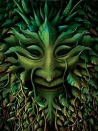 Image result for Green Man Descendant of Old Celtic