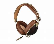 Image result for Vintage Brown and Gold Headphones