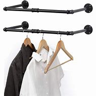 Image result for Wall Mounted Clthes Rack