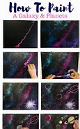 Image result for Galaxy Acrylic Painting for Beginners