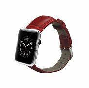 Image result for Red Leather Apple Watch Band
