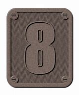 Image result for Red Number 8 Clip Art