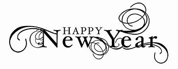 Image result for New Year Words Clip Art