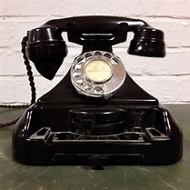 Image result for Bakelite Dial Telephone