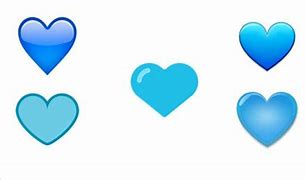 Image result for Bleu Heart Emoji Apple