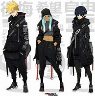 Image result for Cyberpunk Anime Outfits