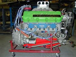 Image result for 358 Cubic Inch Chevy NASCAR Engine