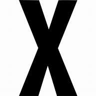 Image result for Letter X Icon Ccopy and Paste