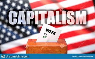 Image result for American Flag and Capitalism