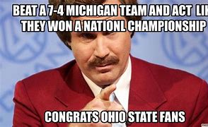 Image result for Ohio State vs Michigan Funny