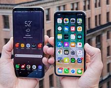Image result for Galaxy S8 vs iPhone X