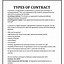Image result for How Many Types of Contract