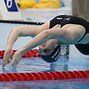 Image result for Woman Swimming Backstroke