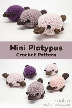Amigurumi Platypus Crochet Pattern | Crochet patterns amigurumi, Crochet amigurumi free, Crochet amigurumi free patterns