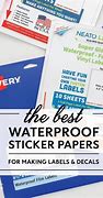 Image result for Vinyl Waterproof Labels Colorful