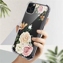 Image result for iPhone X Flower Clear with Gold Case