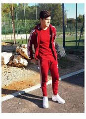 Image result for Adidas Tracksuit Outfit Men