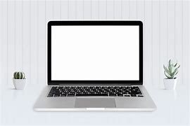 Image result for A Laptop with White Screen and Black Desktop