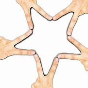 Image result for star with hands