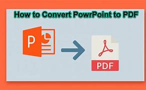 Image result for How to Convert PowerPoint to PDF File