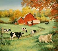 Image result for Country Farm Animal Paintings