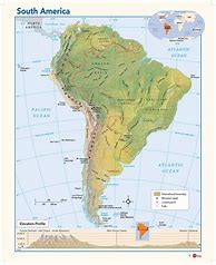 Image result for South America Physical Map