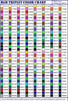 Image result for RGB Color Code Cheat Sheet
