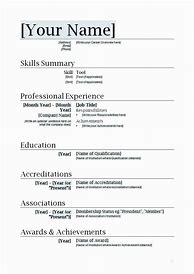 Image result for Resume Style Paper