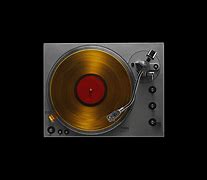 Image result for Vinyl Turntable with Brake Disc in Platter