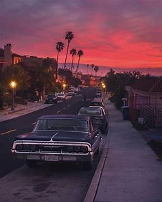 Aesthetic street with cool cars : r/pics