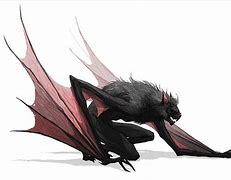 Image result for Monster Bat Drawing