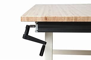 Image result for Hand Crank Adjustable Height Workbench