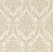 Image result for Damask Wallpaper Gold and Cream