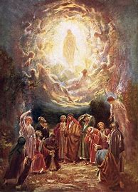 Image result for Ascension of the Lord Painting