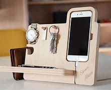 Image result for Wooden iPhone Docking Station