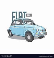 Image result for Fiat 500 Clip Art
