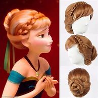 Image result for Disney's Frozen Anna Hair