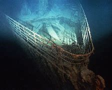 Image result for Titanic Bow Wreck