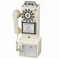 Image result for Vintage Pay Phone Cream Color